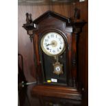 A STRIKING GERMAN MANTEL CLOCK