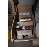 A BOX TO INC A SELECTION OF NC-ACRYLIC PROFESSIONAL SPRAY PAINT