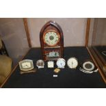 A SELECTION OF VINTAGE CLOCKS