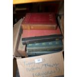 A BOX OF TOPOGRAPHICAL, HISTORICAL & TRAVEL RELATED BOOKS