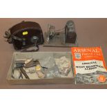 A BOX OF COLLECTABLES TO INC RAILWAY INTEREST