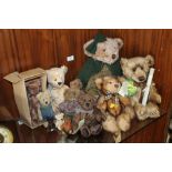 A COLLECTION OF TEDDY BEARS