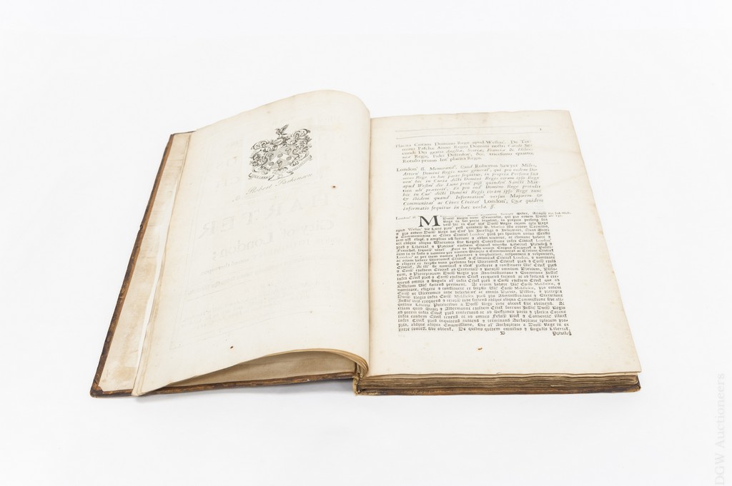 17th C. Leather Bound Volume, Proceedings of Kings-Bench. - Image 5 of 7