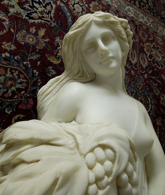 Italian Marble Statues, The Four Seasons - Image 5 of 9