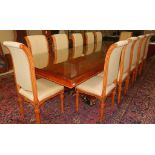 Contemporary French Empire Style Dining Suite.