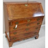 19th C. Mahogany Drop Front Writing Desk.