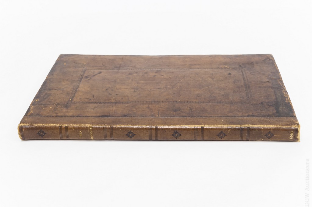 17th C. Leather Bound Volume, Proceedings of Kings-Bench. - Image 2 of 7