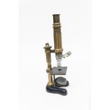 Bausch & Lomb Brass Compound Microscope.