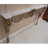 19th Century Continental Marble Top Mantle.