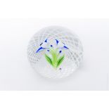 Baccarat Art Glass Paperweight.