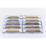 (10) Kato Union Pacific 'N' Scale Engines and Locomotives.