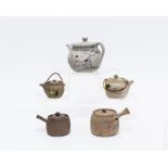 (5) Banko Miniature Teapots.