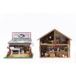 (2) Country Store Dollhouse Dioramas.