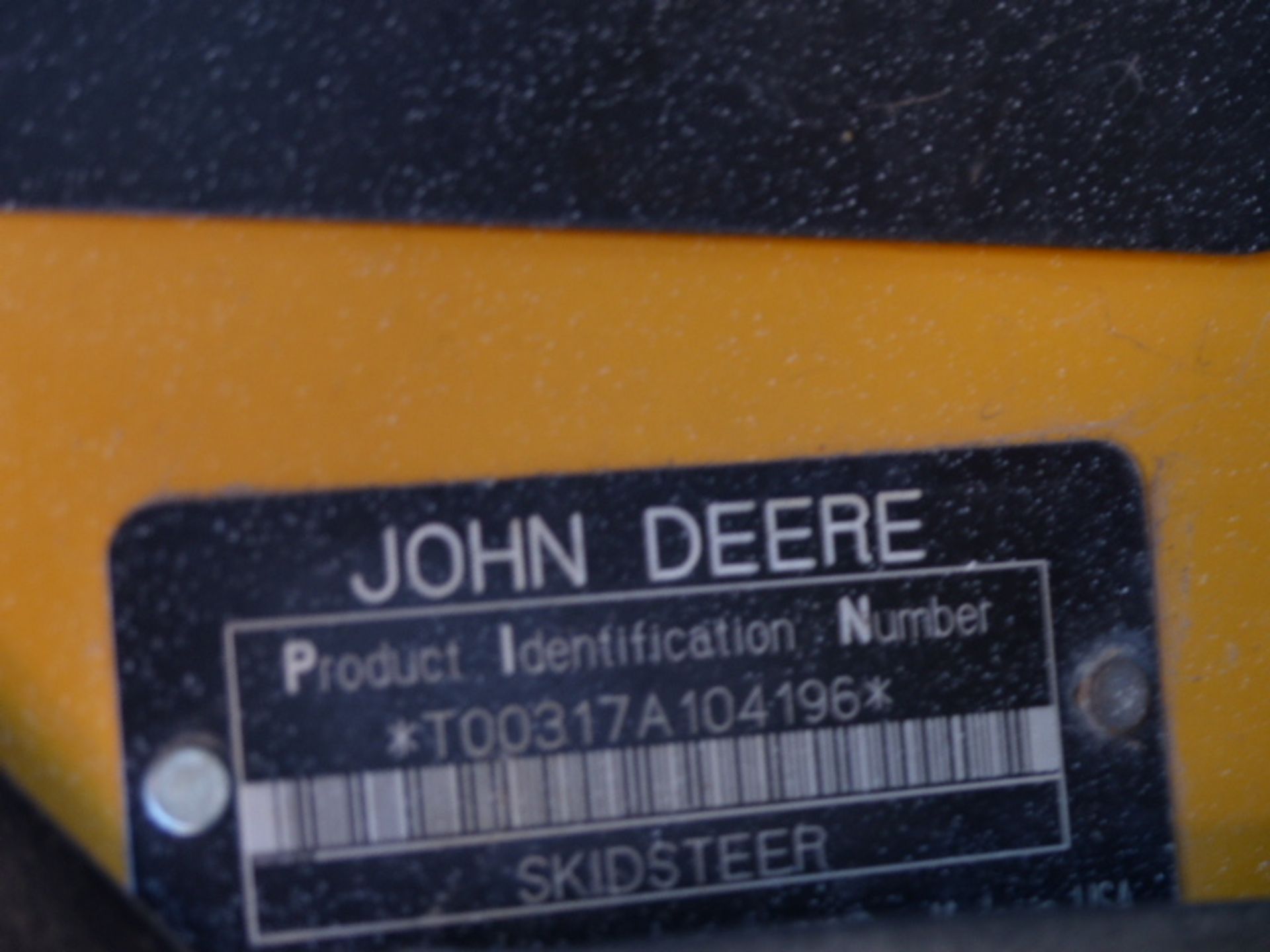 JD 317 SKID STEER - Image 8 of 9