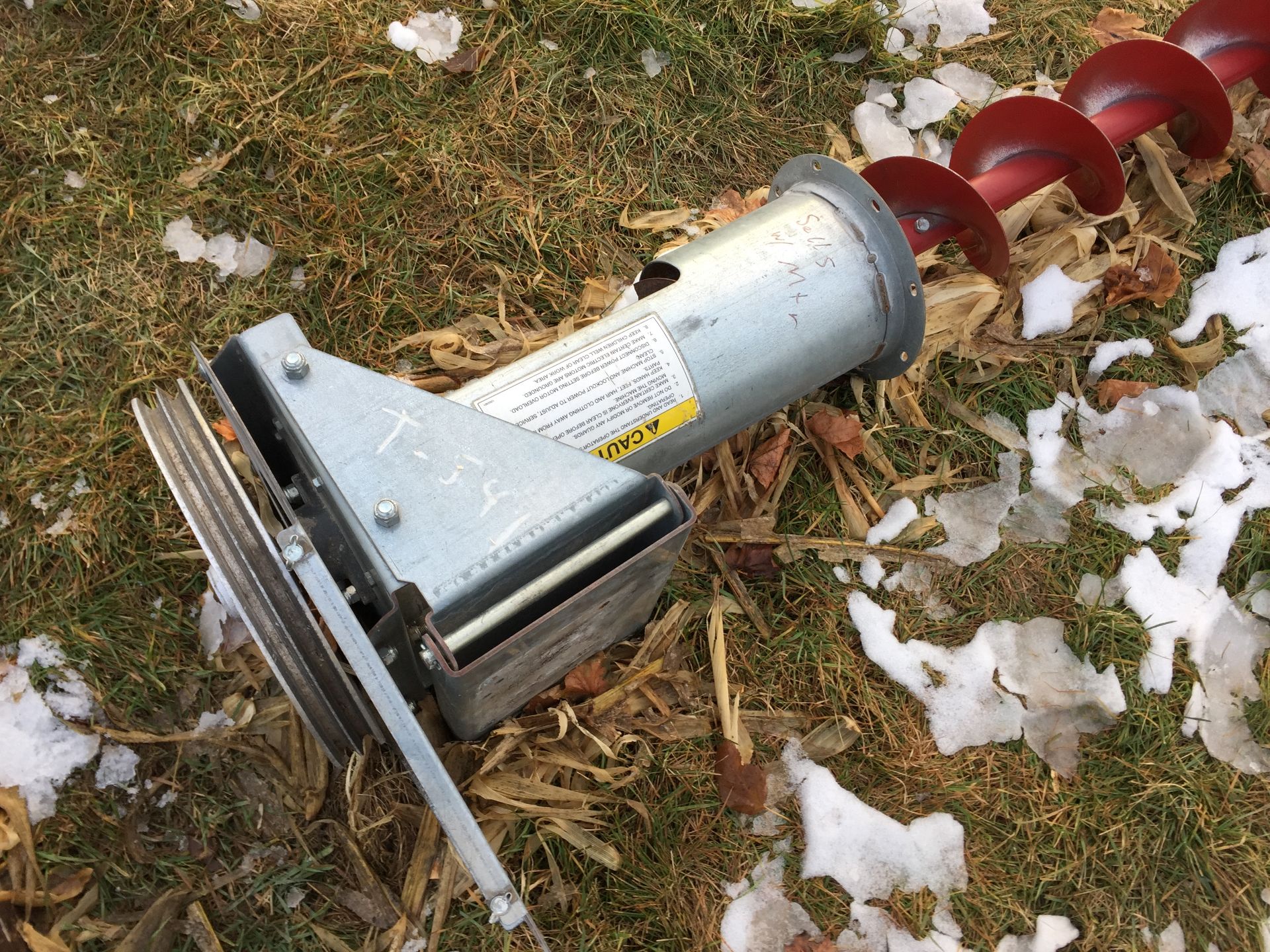 AUGER AND ELECTRIC MOTOR - Image 2 of 4