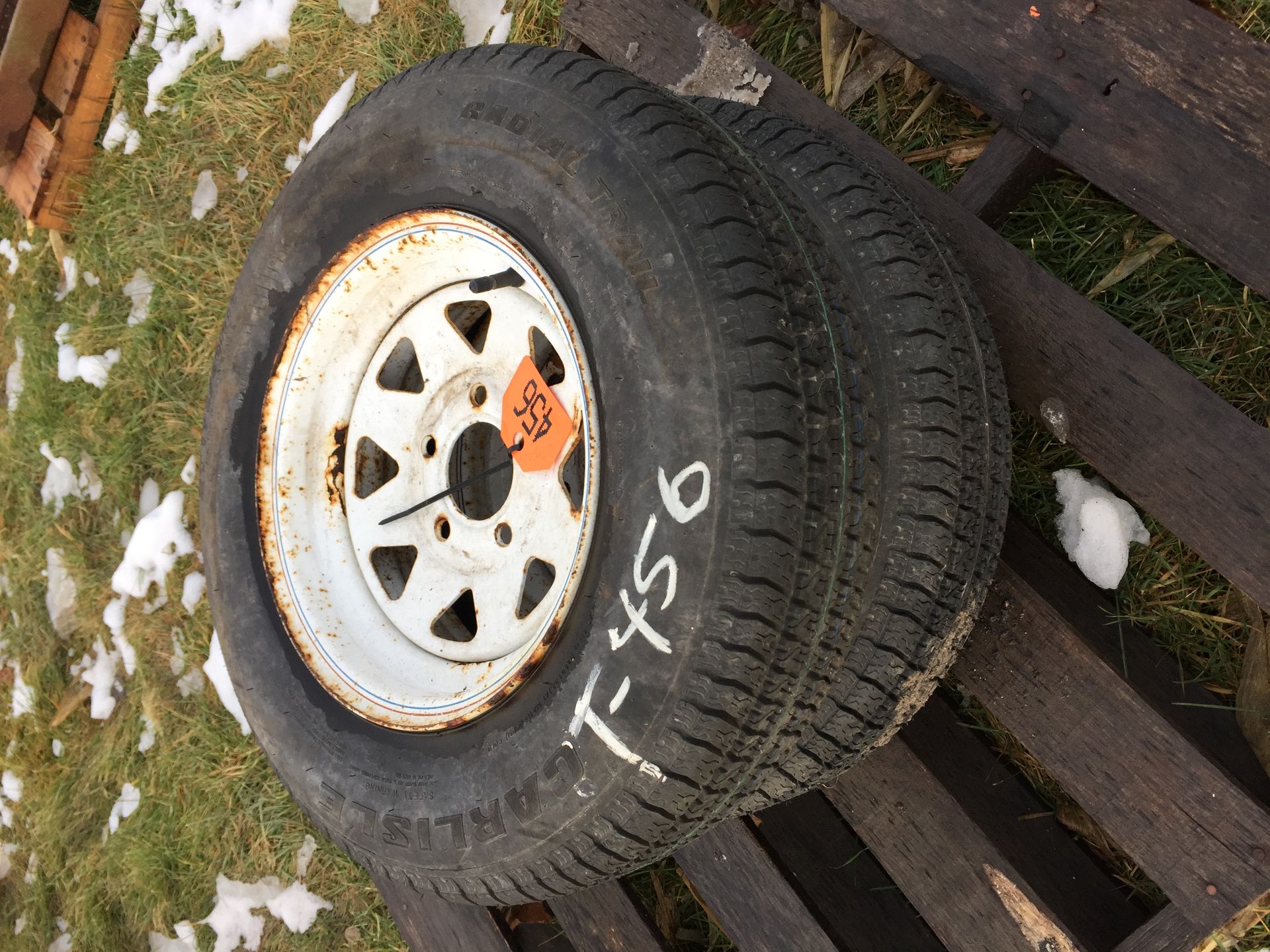 (2) TIRES AND RIMS - Image 2 of 2