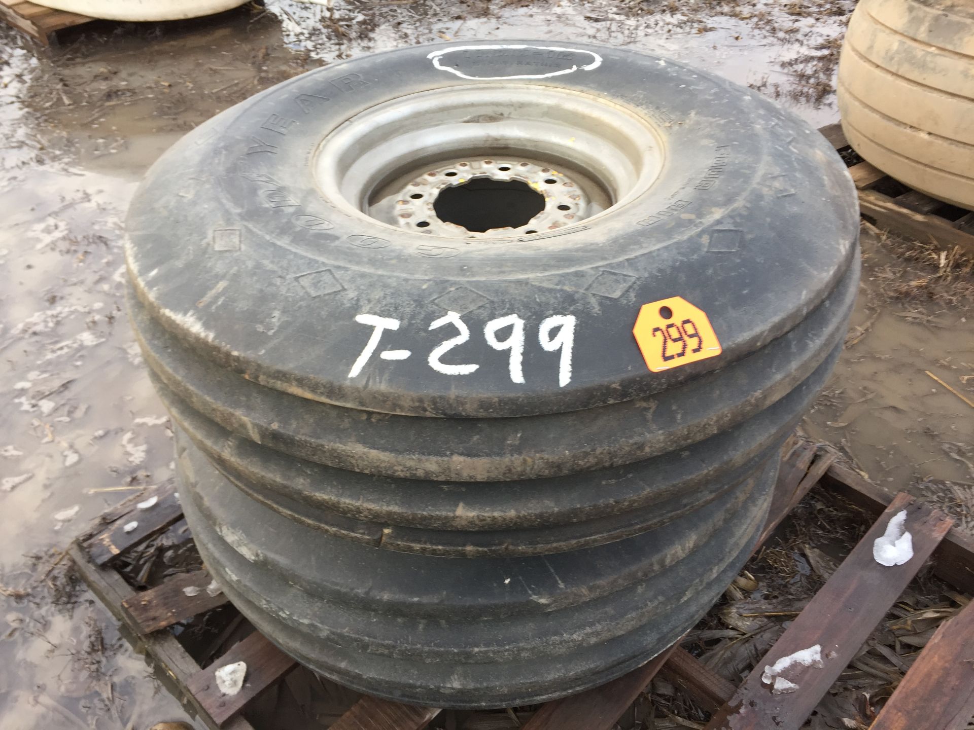 (2) TRACTOR TIRES