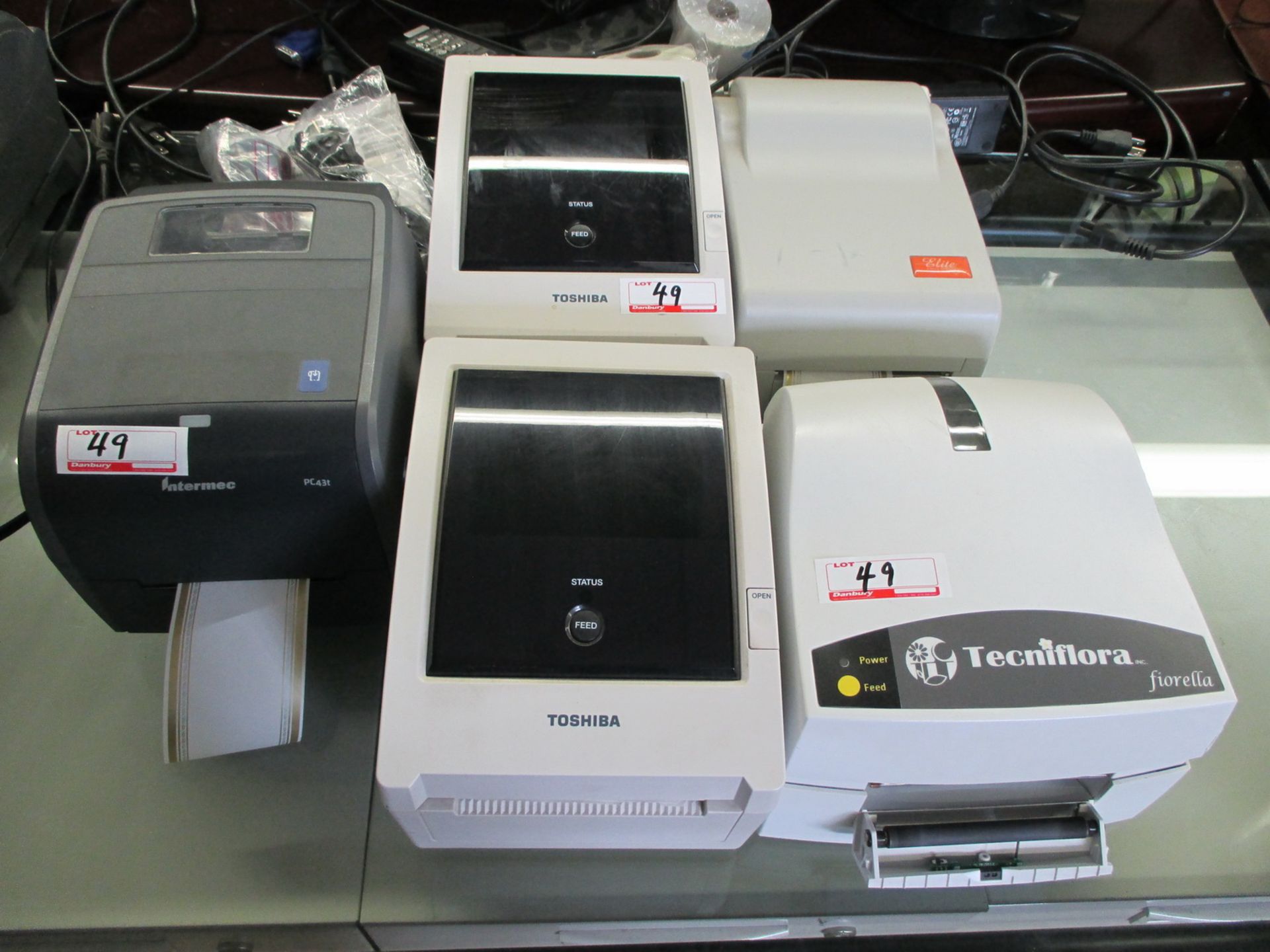 LOT - TOSHIBA INTERMEC + FIORELLA ASSTD PRINTERS