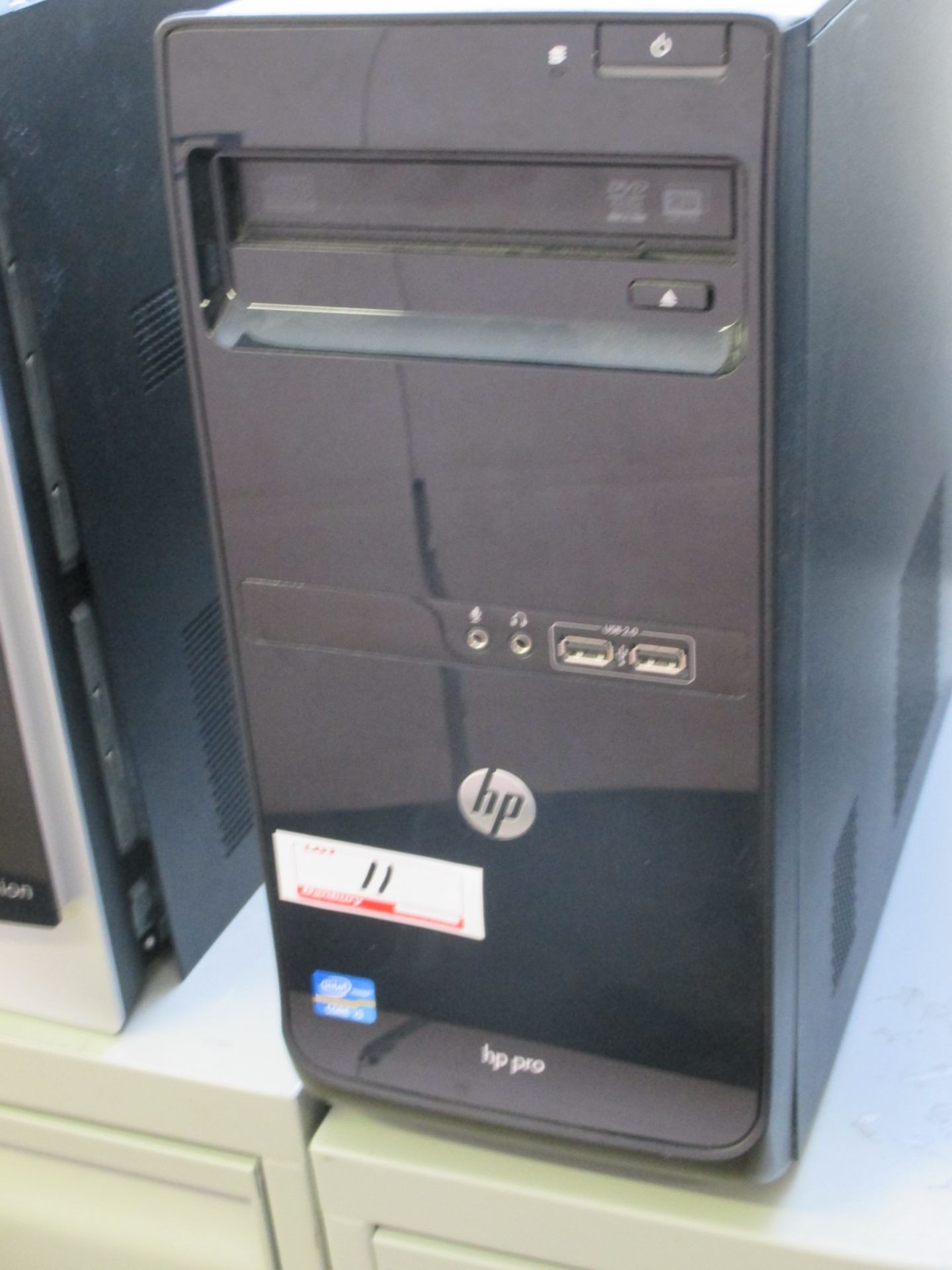 HP PRO DESKTOP COMPUTER W/ INTEL CORE I5 PROCESSOR (NO HDD)