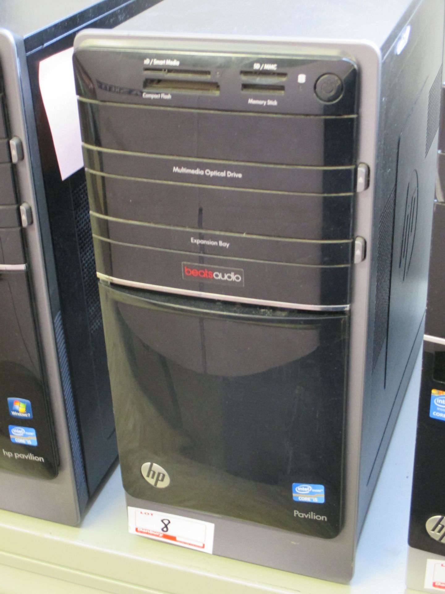HP PAVILION DESKTOP COMPUTER W/ INTEL CORE I5 PROCESSOR (NO HDD)