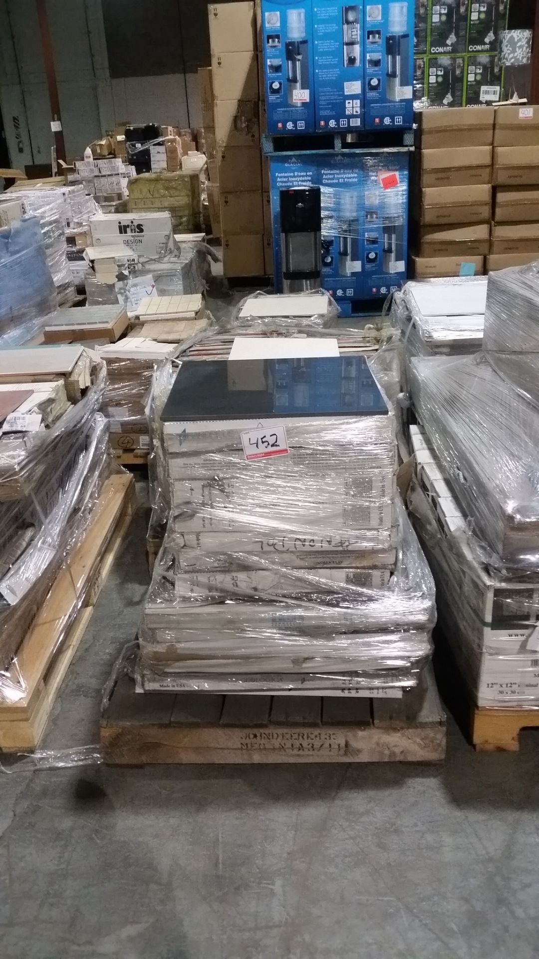 LOT - ASSORTED SKID OF TILES