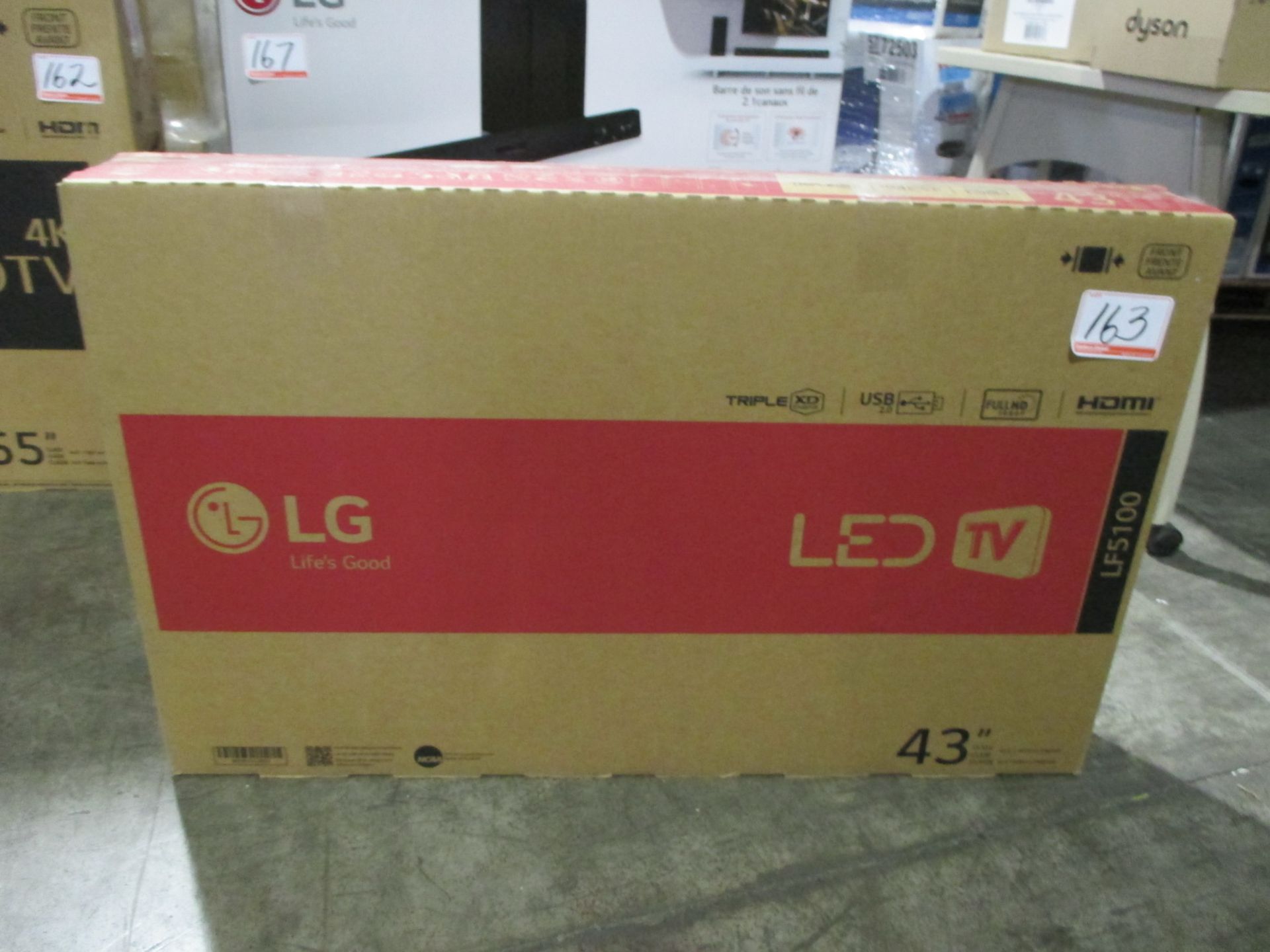 LG LF5100 43" LED TV (3-MONTH WARRANTY FROM DATE OF AUCTION)