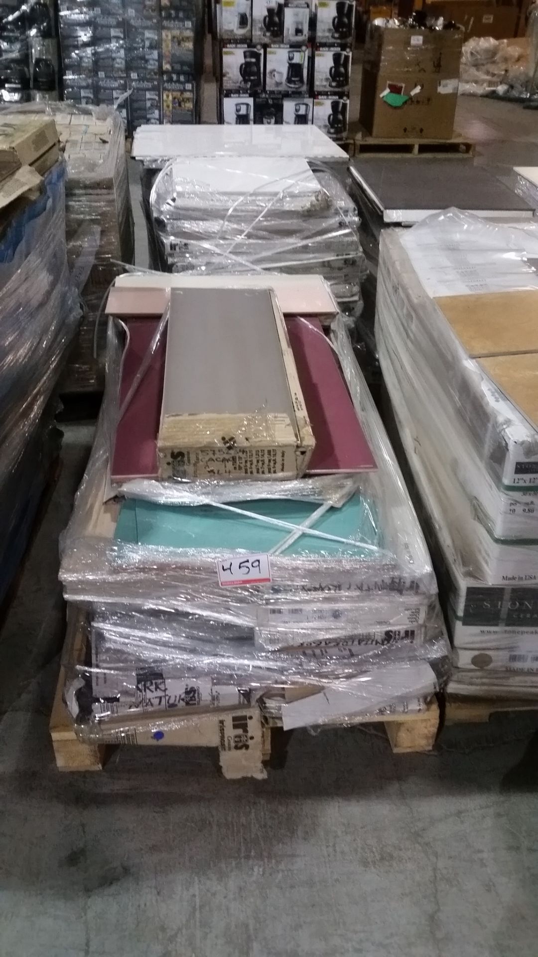 LOT - ASSORTED SKID OF TILES