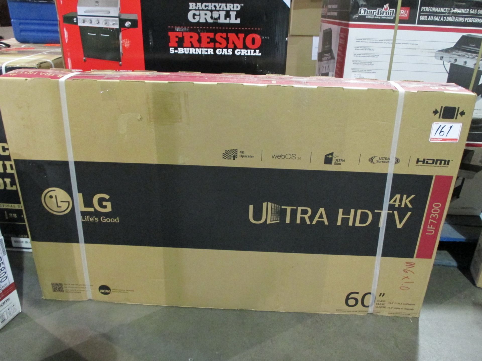 LG UF7300 4K ULTRA 60" HD TV (3-MONTH WARRANTY FROM DATE OF AUCTION)