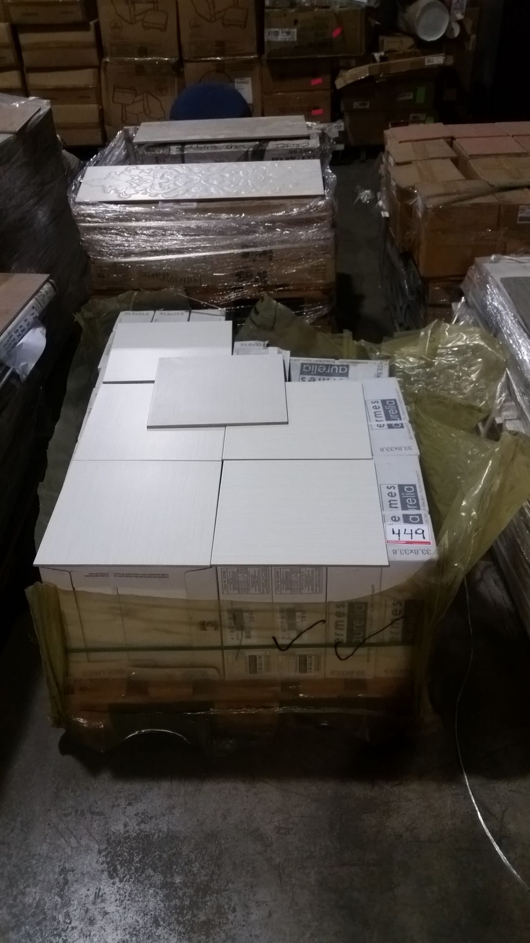 LOT - ASSORTED SKID OF TILES