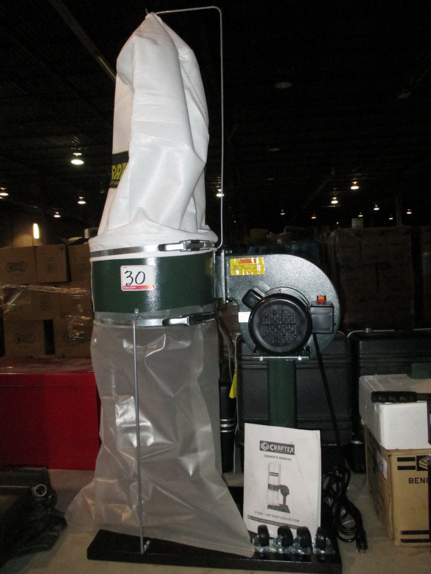 CRAFTEX CT 053 NEW 1 HP DUST COLLECTOR