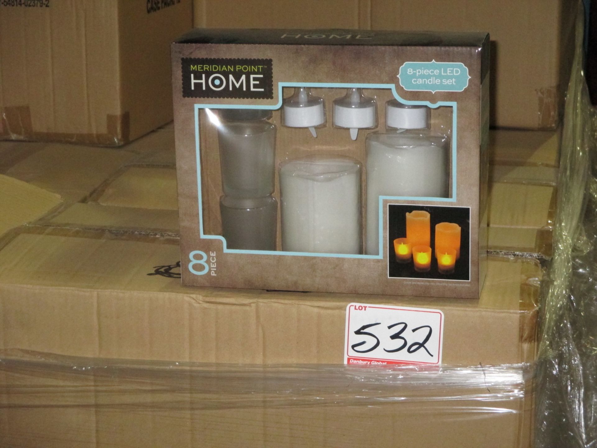 SETS - MERIDIAN POINT 8PC LED CANDLE SETS