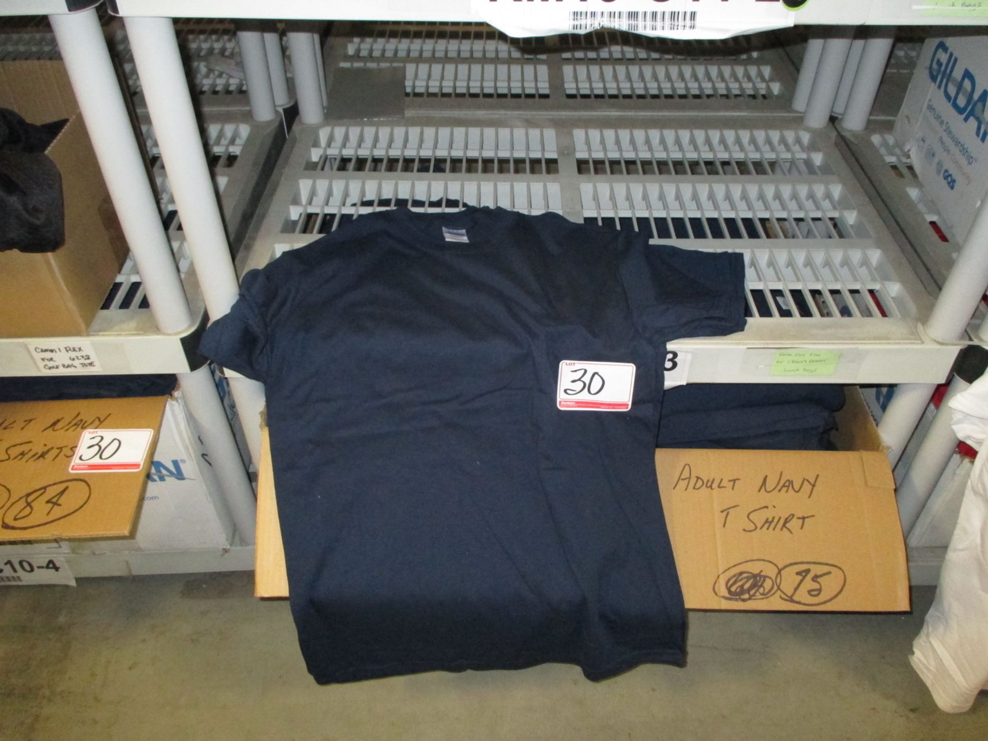 PCS - GILDAN NAVY ADULT T-SHIRTS