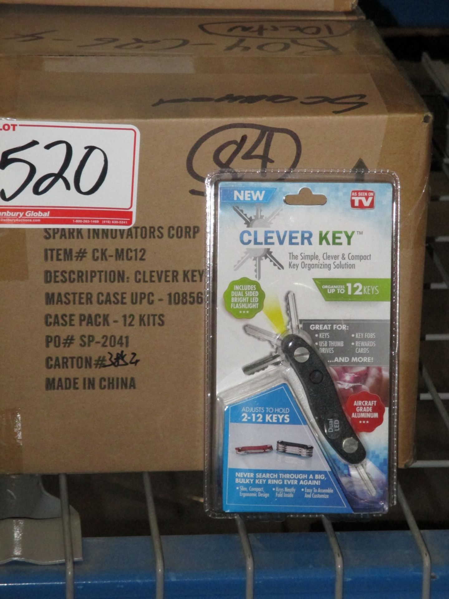 PCS - CLEVER KEY - HOLDS UP TO 12 KEYS