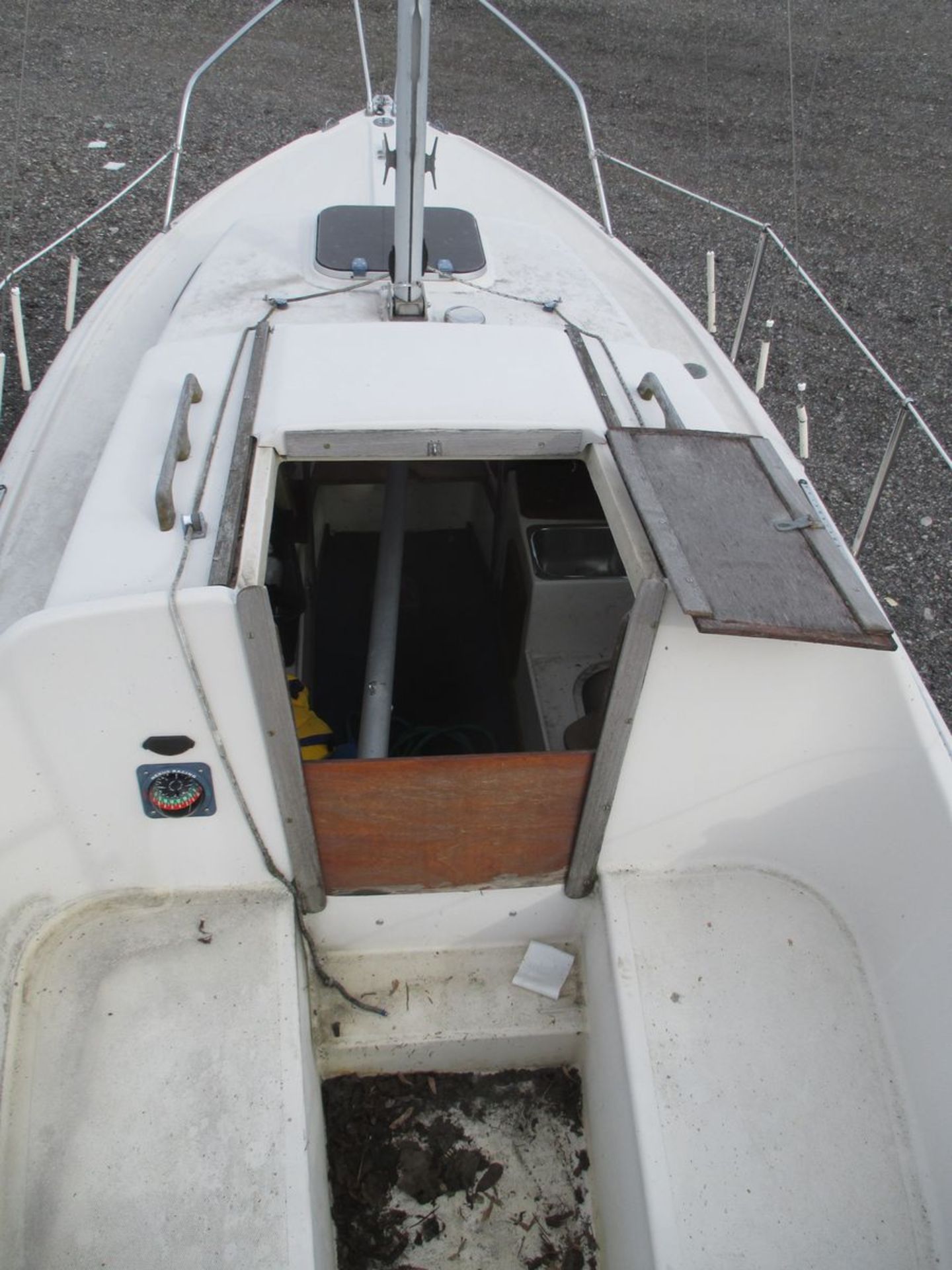 1978 HALMAN NORDICA 20'L / 8' BEAM SAILBOAT W/ CARRIAGE (NO SAILS), S/N 4HL002290878, REG# - Bild 3 aus 5