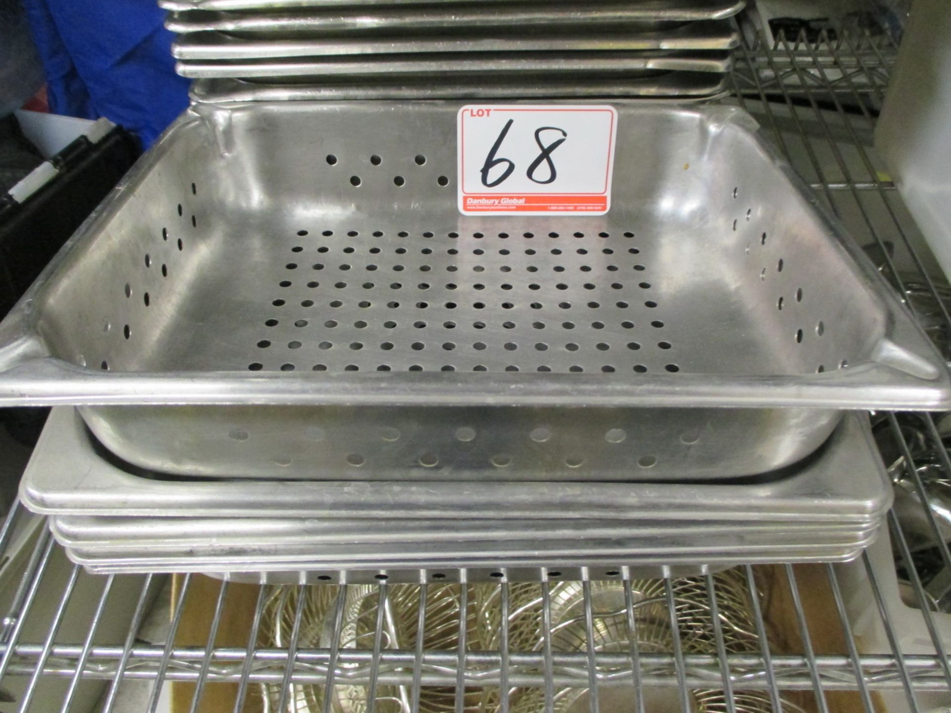 STAINLESS APPRX 10 1/4 X 12 1/2" X 2 1/2" DEEP STEAM FOOD PANS