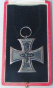 EK I 2. Klasse Eisernes Kreuz gemarkt "NO" auf dem Ring, 4,4 x 6 cm in sekundärer Schatulle.