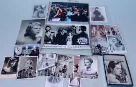 Silbergelatineabzüge Sammlung Autographen "Grace Kelly " über 30 Teile ca. 45-teilige Sammlung von