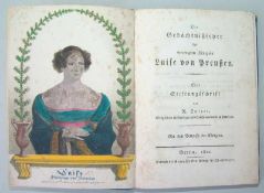 Eplert, R. (königl.Hofprediger zu Potsdam): "Die Gedächtnisfeyer.. Der Luise von Preußen", 1812