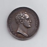 Russland, Nikolaus I., Medaille von 1826. Von Alexeev und Lavretsov. Auf die Krönung des Zaren in