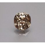 Cognacfarbener Diamant im Altschliff, 2,1 ct. Fancy brown/si.