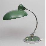 Dell, Christian (1893-1974) Schreibtischlampe "Idell 6631". Stahlrohr- bzw. Blechkonstruktion, teils