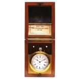 Militär Taschenuhren-Chronometer "H. Williamson Ltd.". Silbergehäuse (Beschau mit Jahresbuchstabe