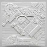 Paolozzi, Eduardo (1924 Leith - London 2005) Rosenthal-Jahresteller "Edition 78". Biskuitporzellan