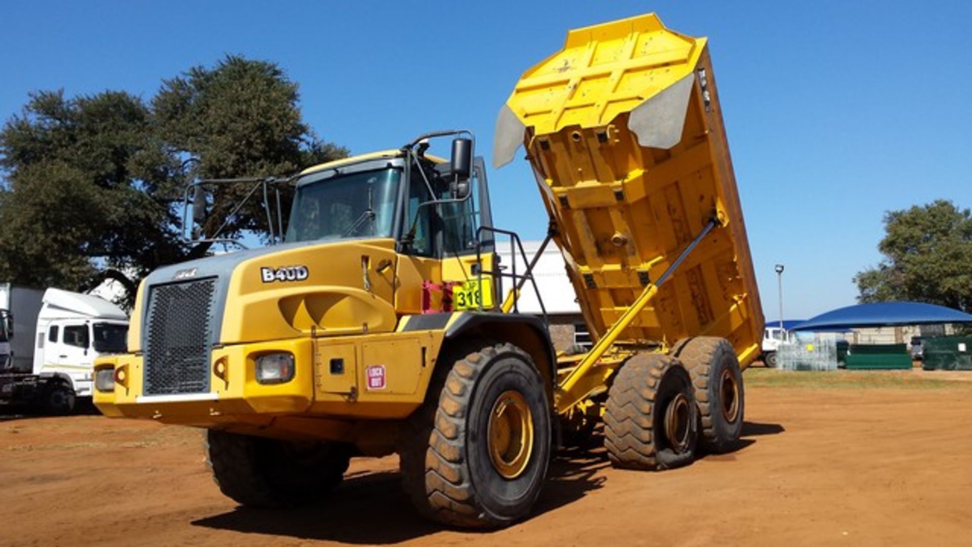 2008 Bell B40D ADT 6X6 (Yellow) (9669H) (Vin: W0914584002B93332)