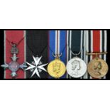 GROUPS AND SINGLE DECORATIONS FOR GALLANTRY