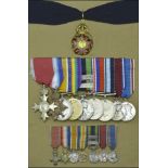 GROUPS AND SINGLE DECORATIONS FOR GALLANTRY