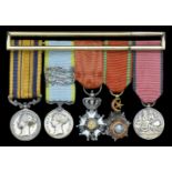 The Collection of Medals to Welsh Regiments formed by the Late Llewellyn Lord