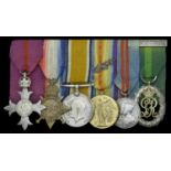 The Collection of Medals to Welsh Regiments formed by the Late Llewellyn Lord