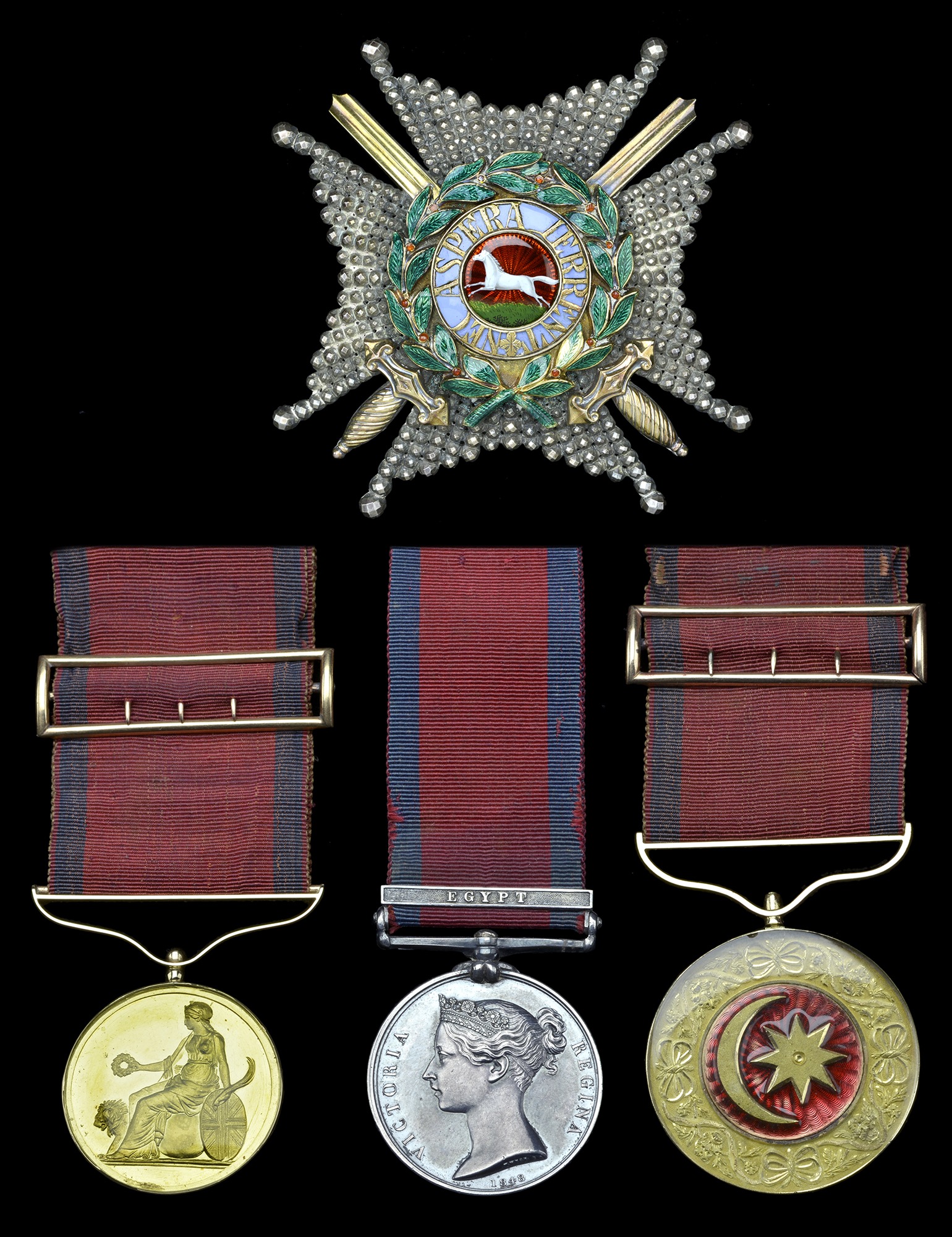 GROUPS AND SINGLE DECORATIONS FOR GALLANTRY