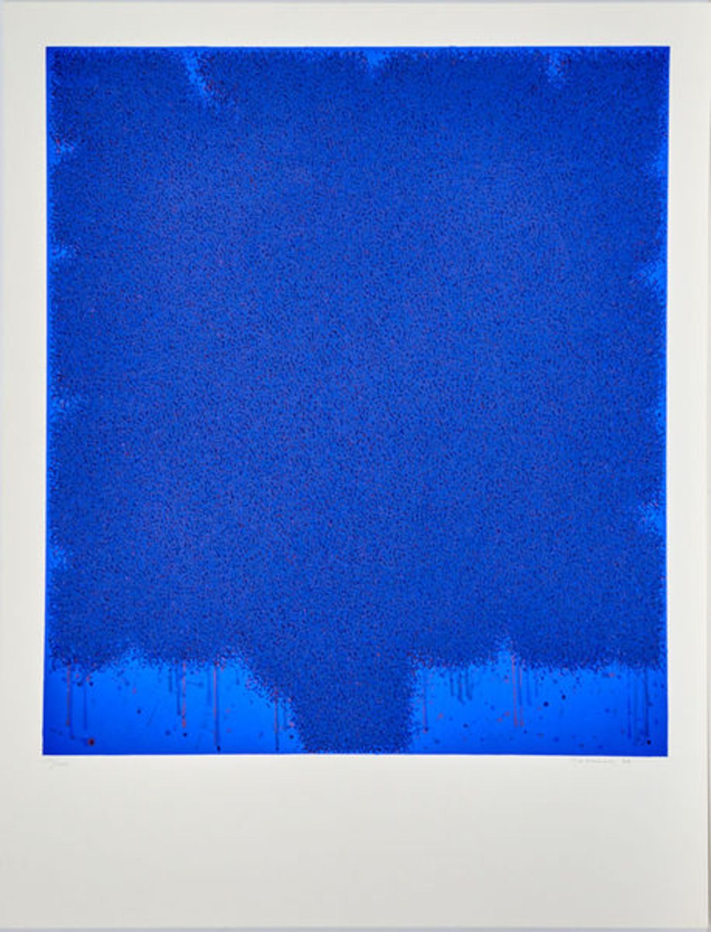 Berner, Bernd Farbserigraphie auf leichtem Karton, 50 x 44,2 cm Ohne Titel (1972) Signiert und